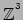 $\mathbb{Z}^$